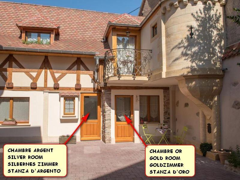 Chambres Suite D'Hote Divine Providence 빈첸하임 외부 사진